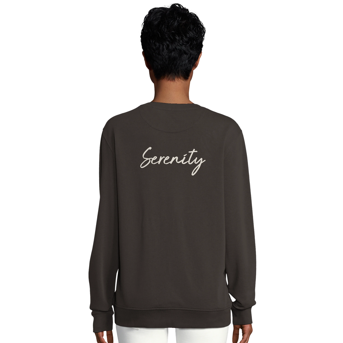 Serenity - "Indigo Sky" Sweatshirt deep charcoal grey 6