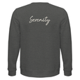 Serenity - "Indigo Sky" Sweatshirt Grey Melange 2