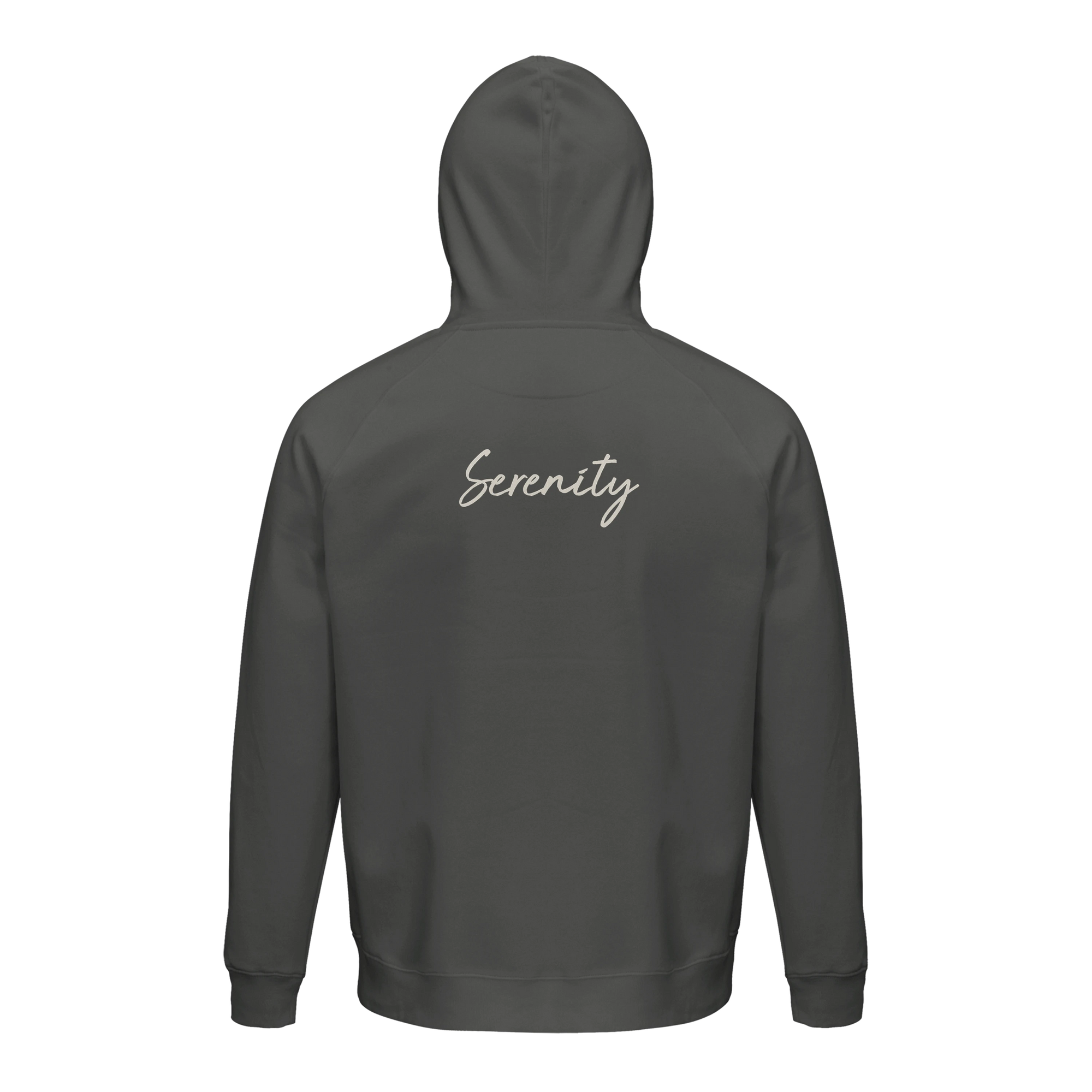 Serenity - "Indigo Sky" Hoodie charcoal melange 2