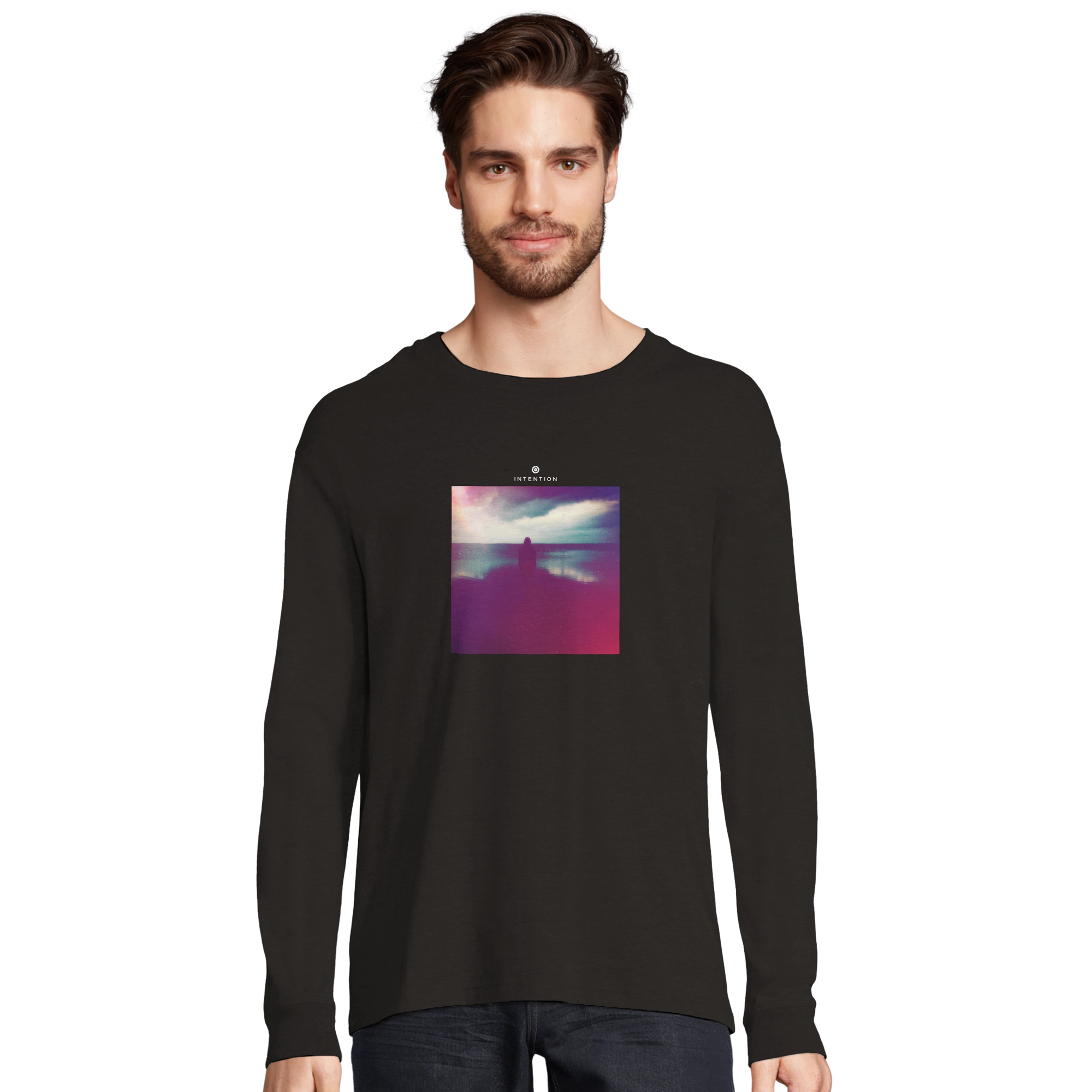 Serenity - "Indigo Sky" Long sleeve Deep Black 3