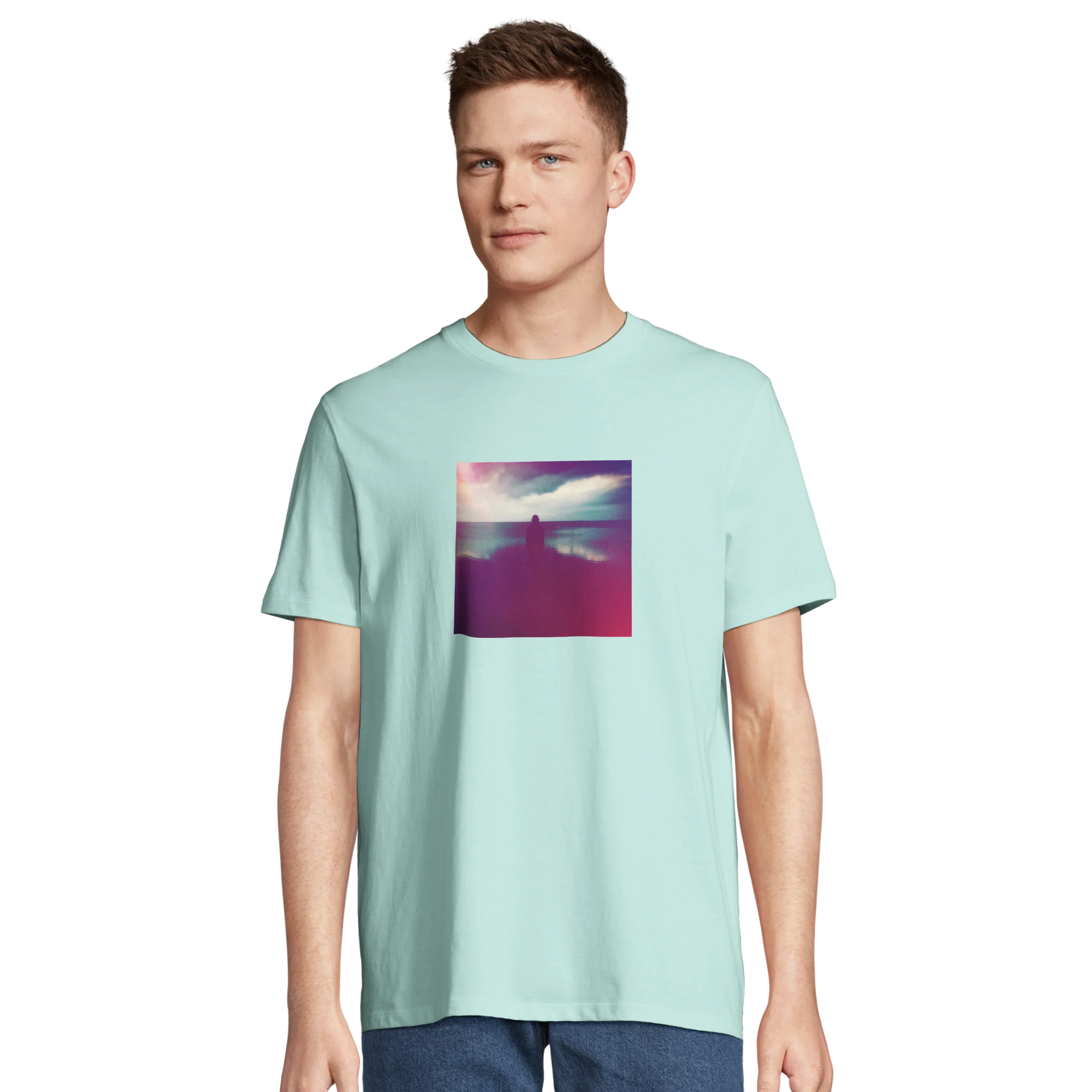 Serenity - "Indigo Sky" T-shirt arctic blue 4