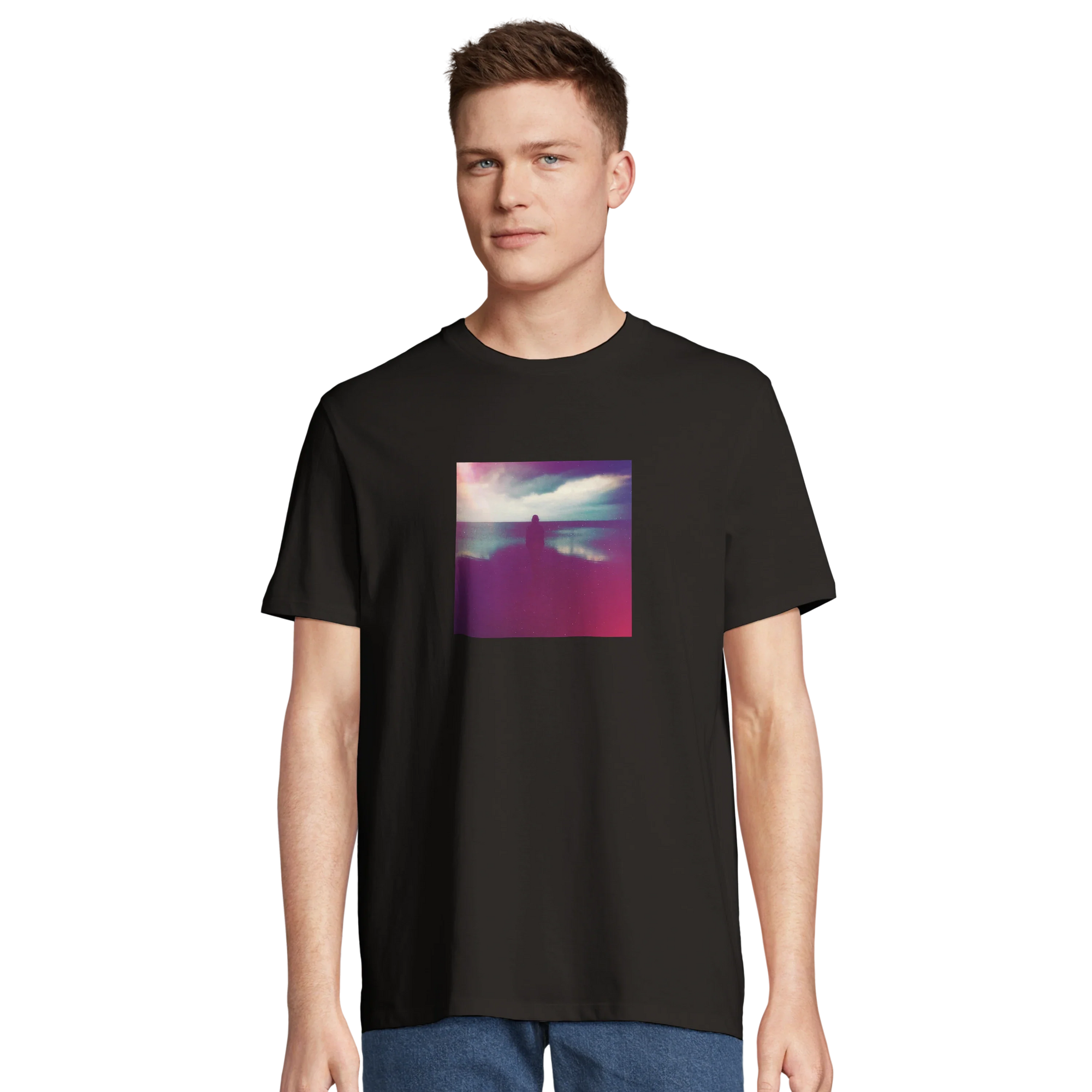 Serenity - "Indigo Sky" T-shirt Deep Black 4