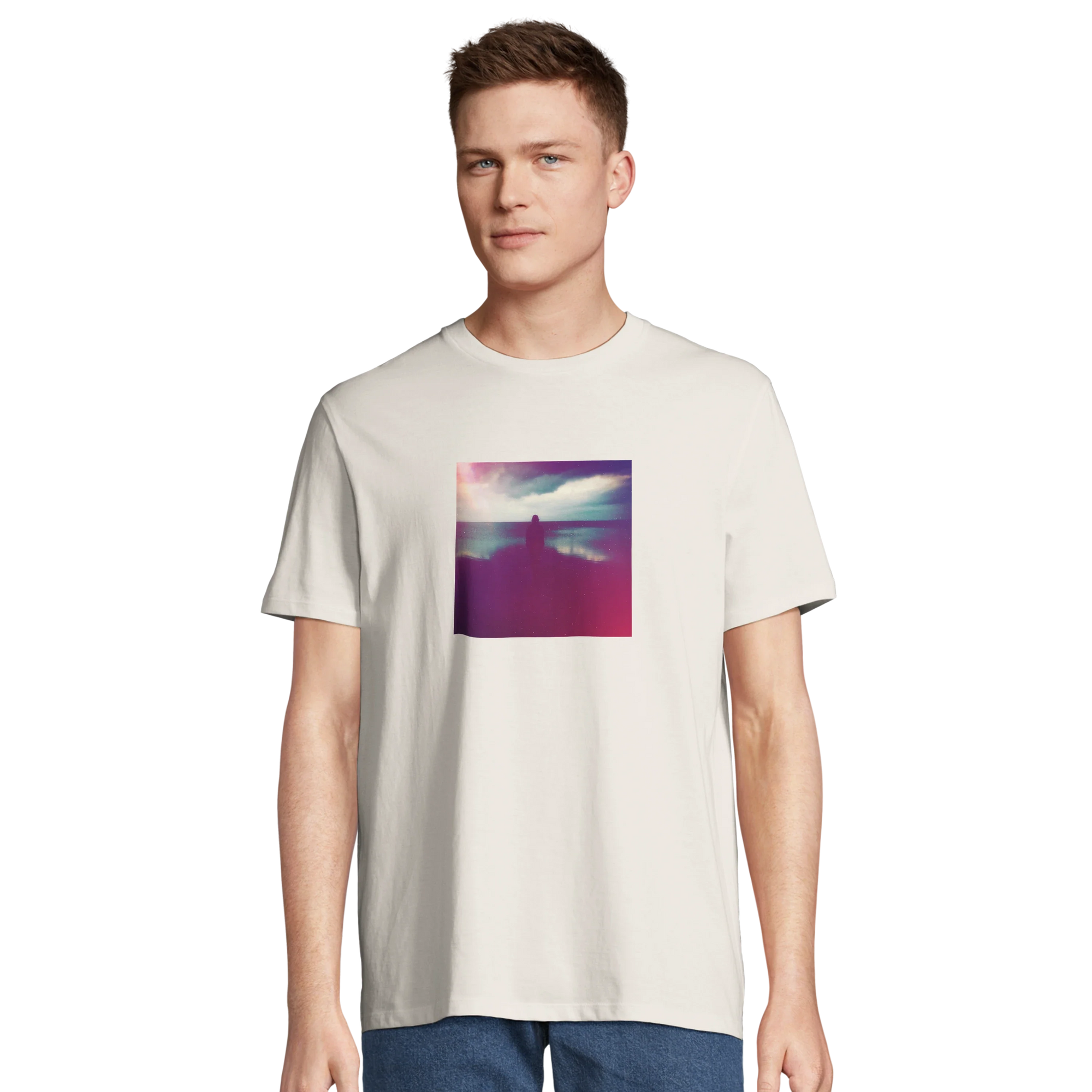 Serenity - "Indigo Sky" T-shirt Off White 4