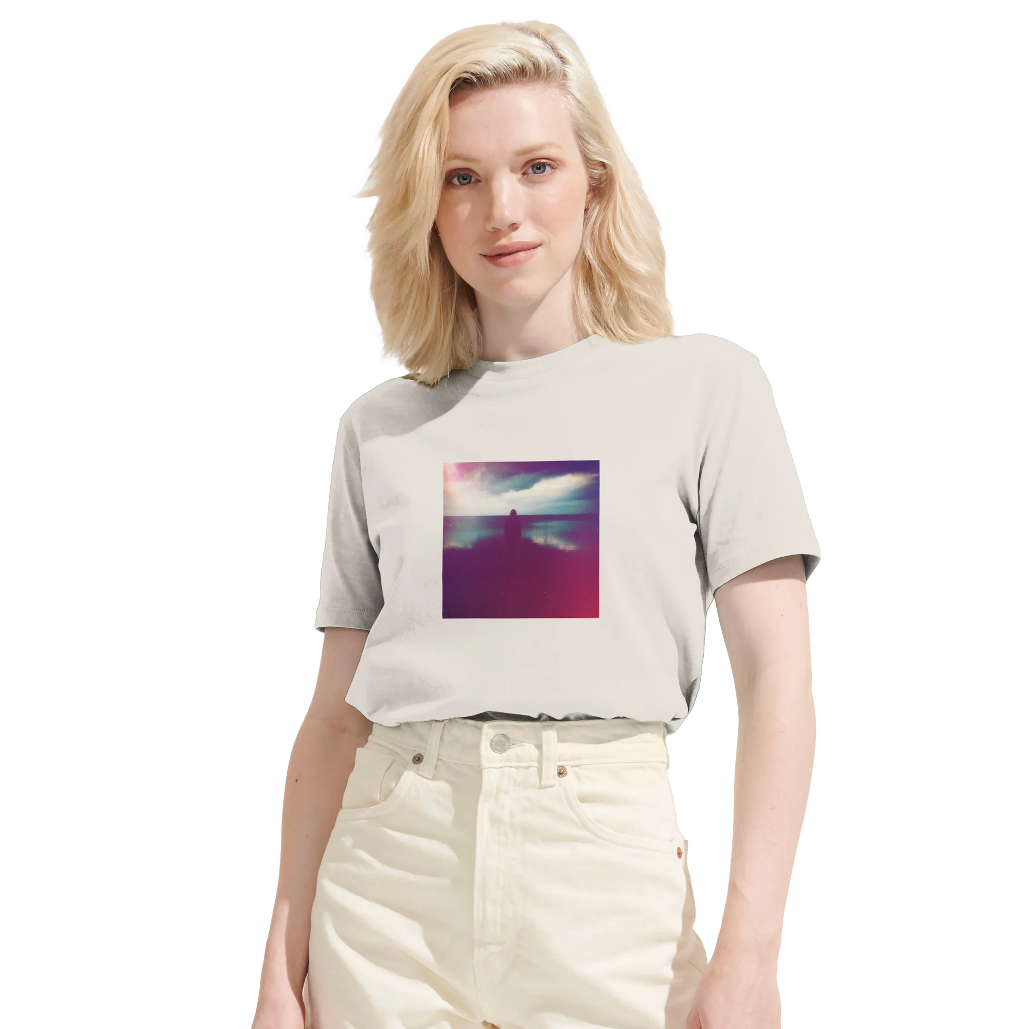 Serenity - "Indigo Sky" T-shirt Off White 6