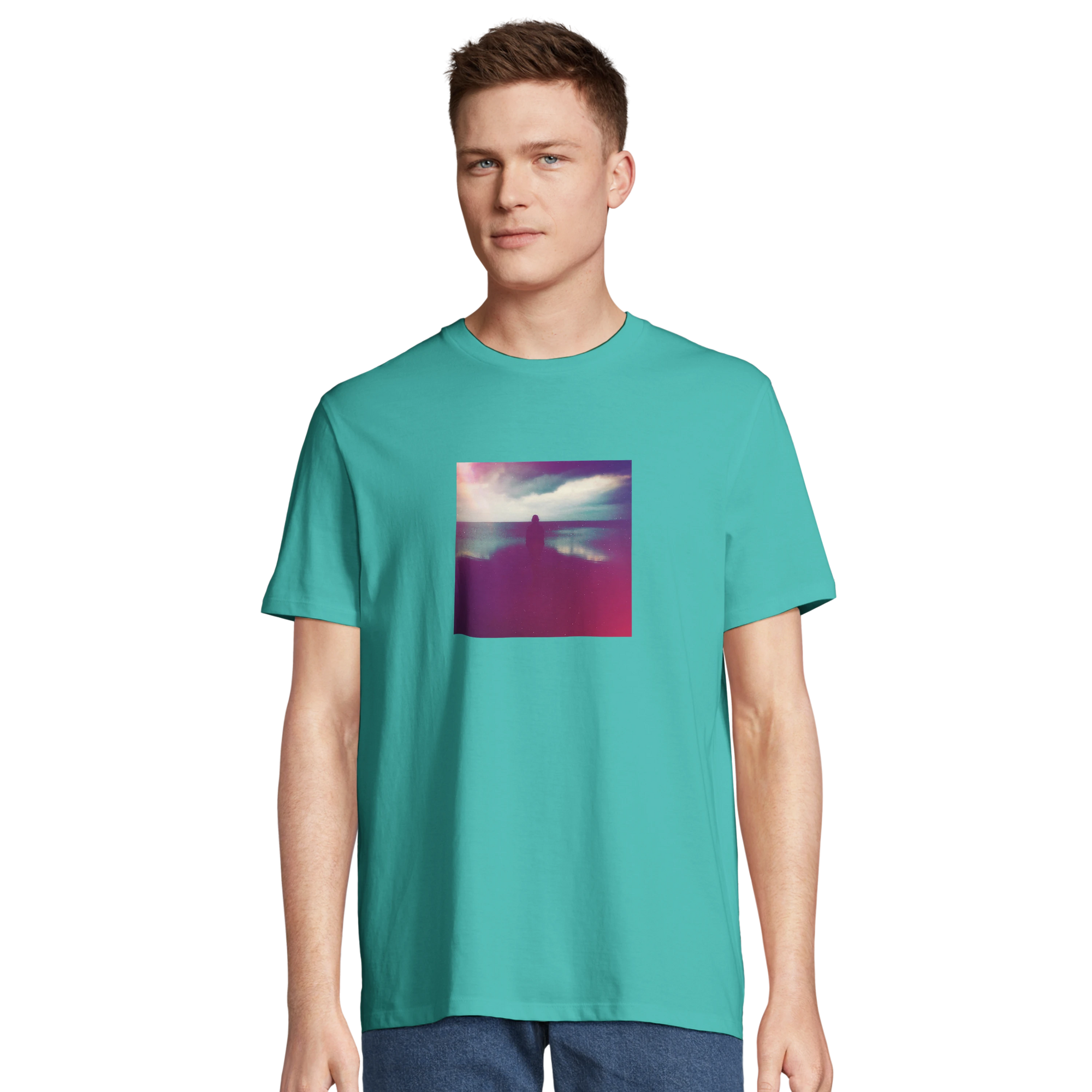 Serenity - "Indigo Sky" T-shirt pool blue 4