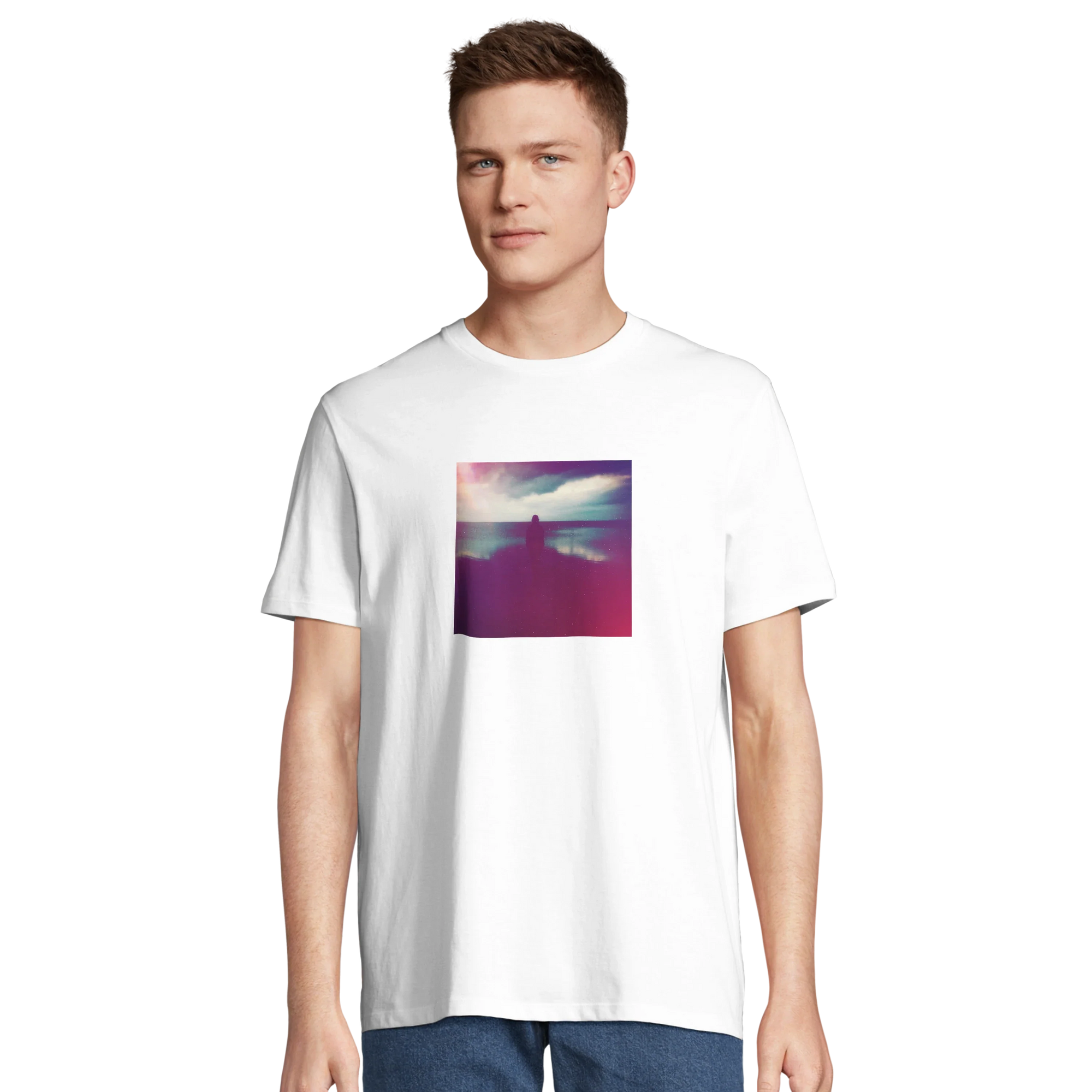Serenity - "Indigo Sky" T-shirt White 4