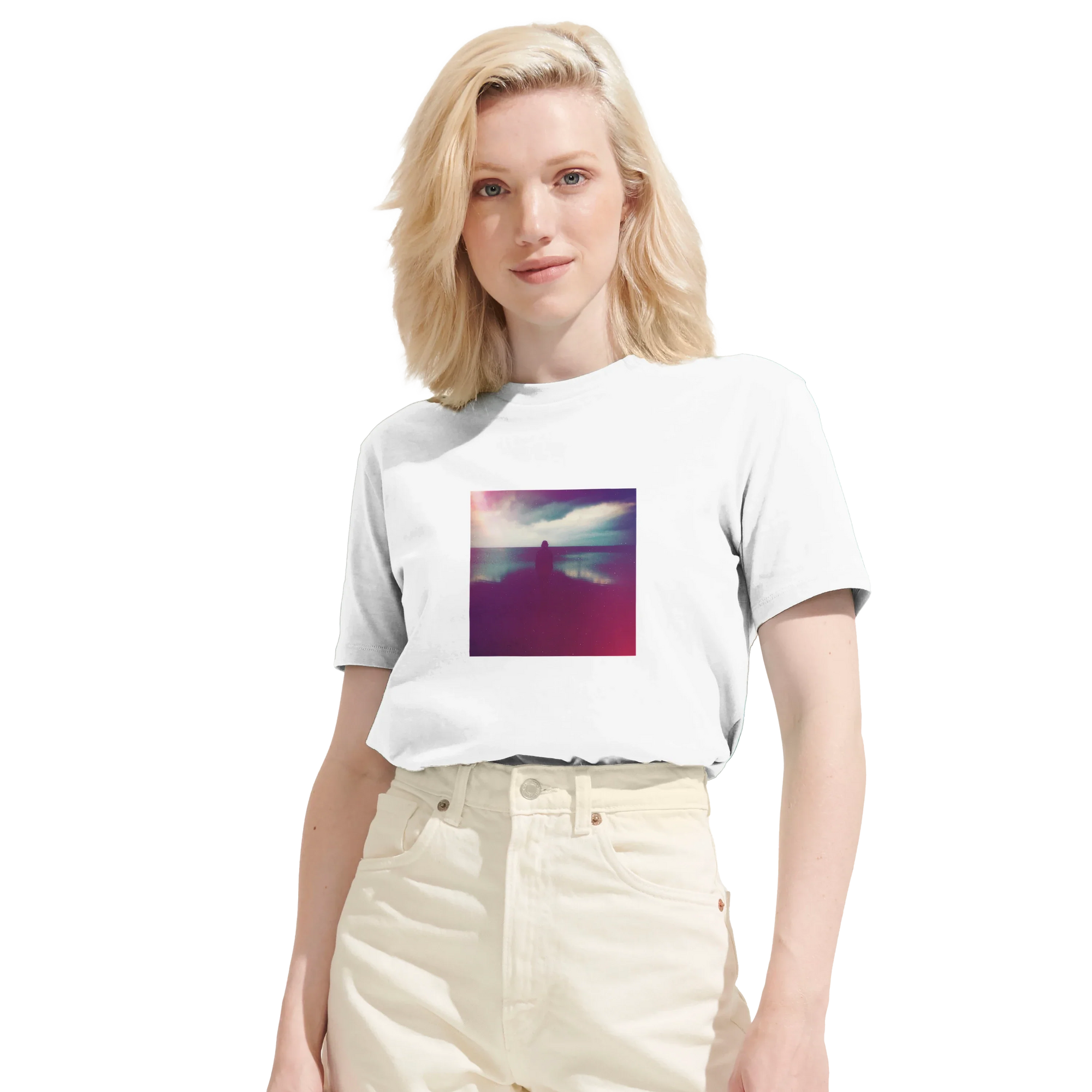 Serenity - "Indigo Sky" T-shirt White 6