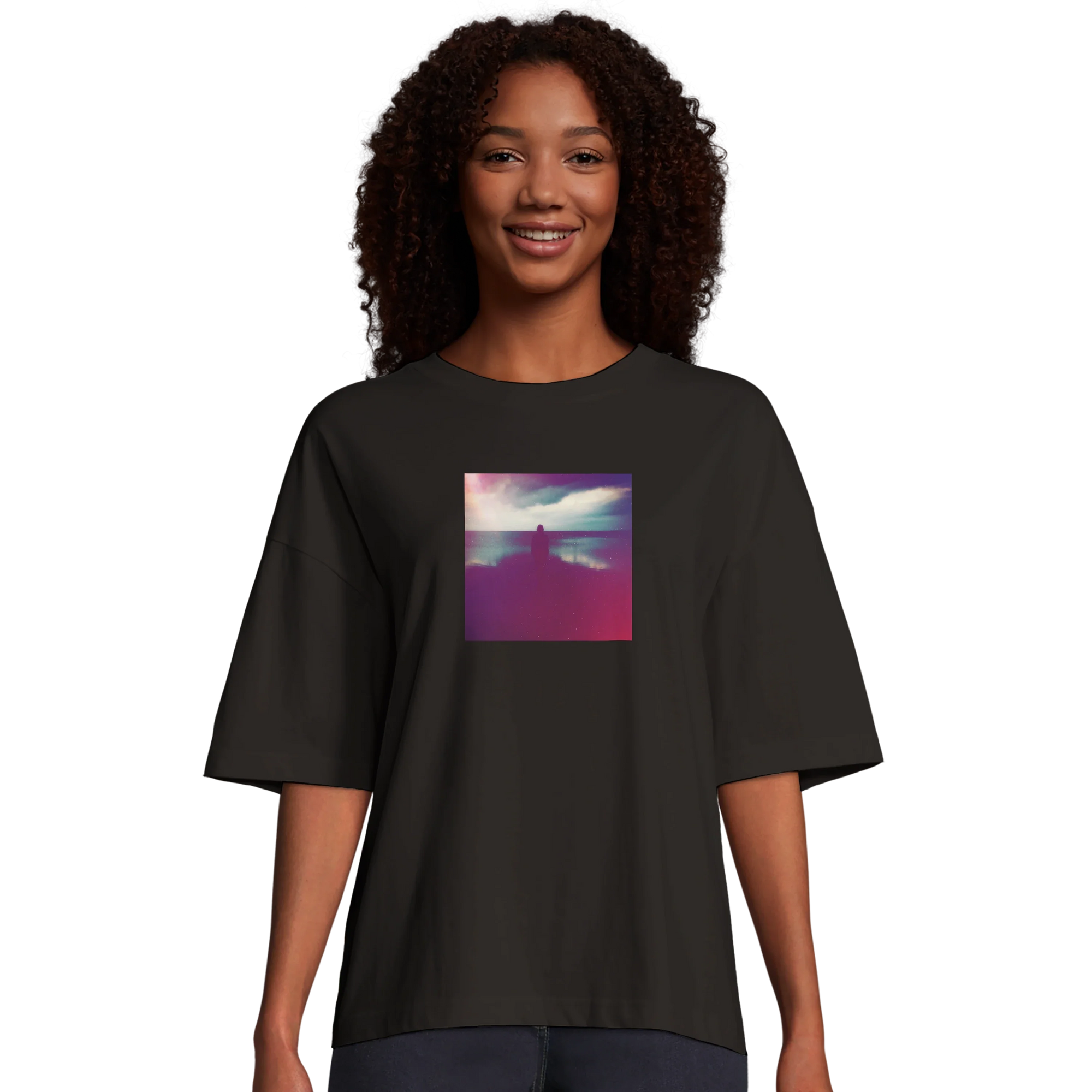Serenity - "Indigo Sky" T-shirt Deep Black 4