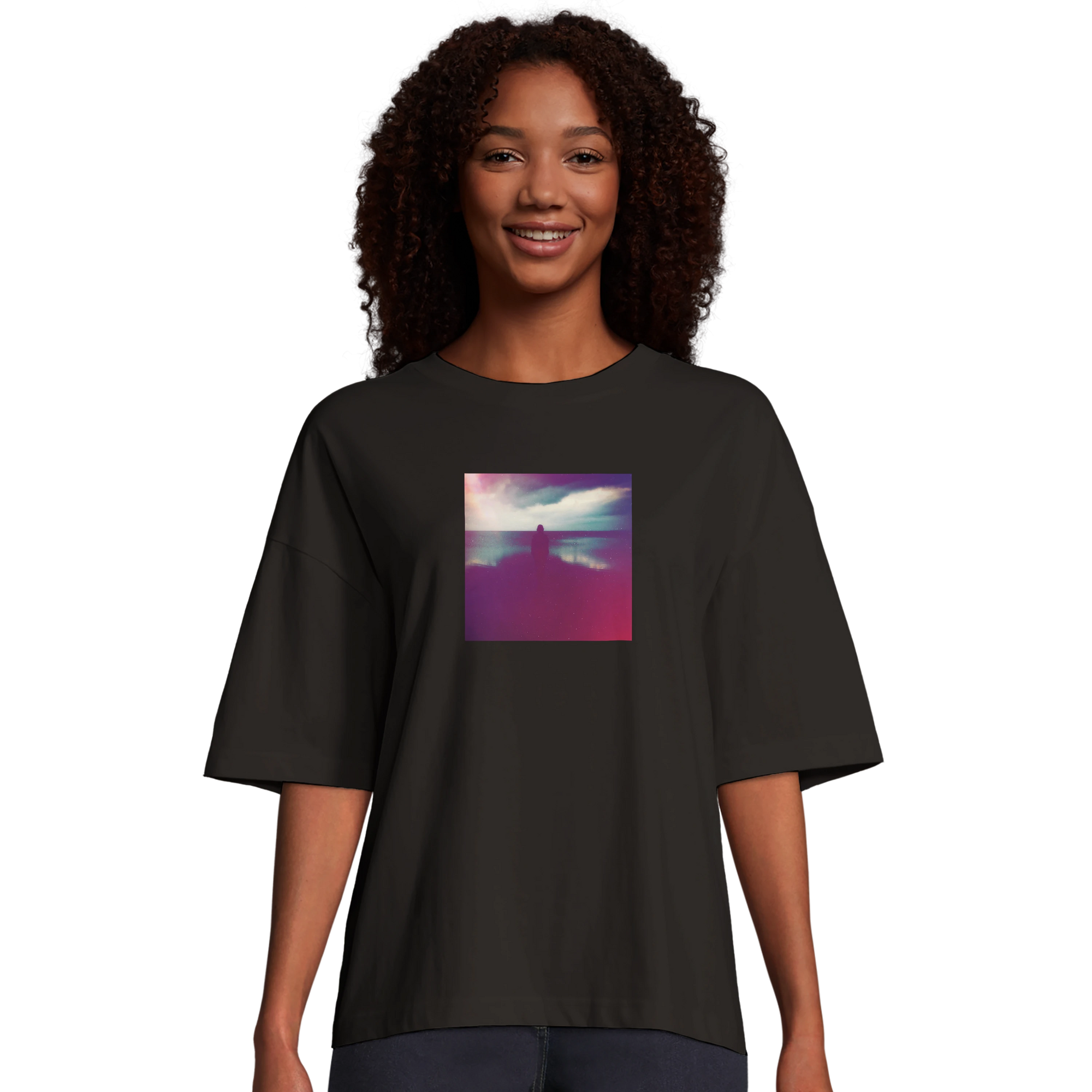 Serenity - "Indigo Sky" T-shirt Deep Black 4