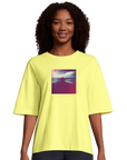 Serenity - "Indigo Sky" T-shirt Light Yellow 4