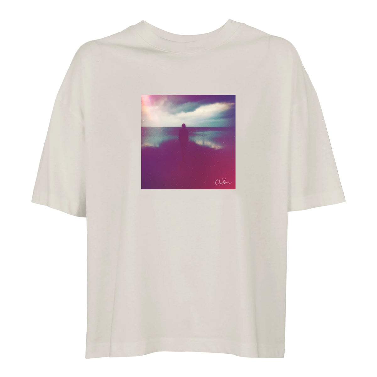 Serenity - "Indigo Sky" T-shirt Off White 1