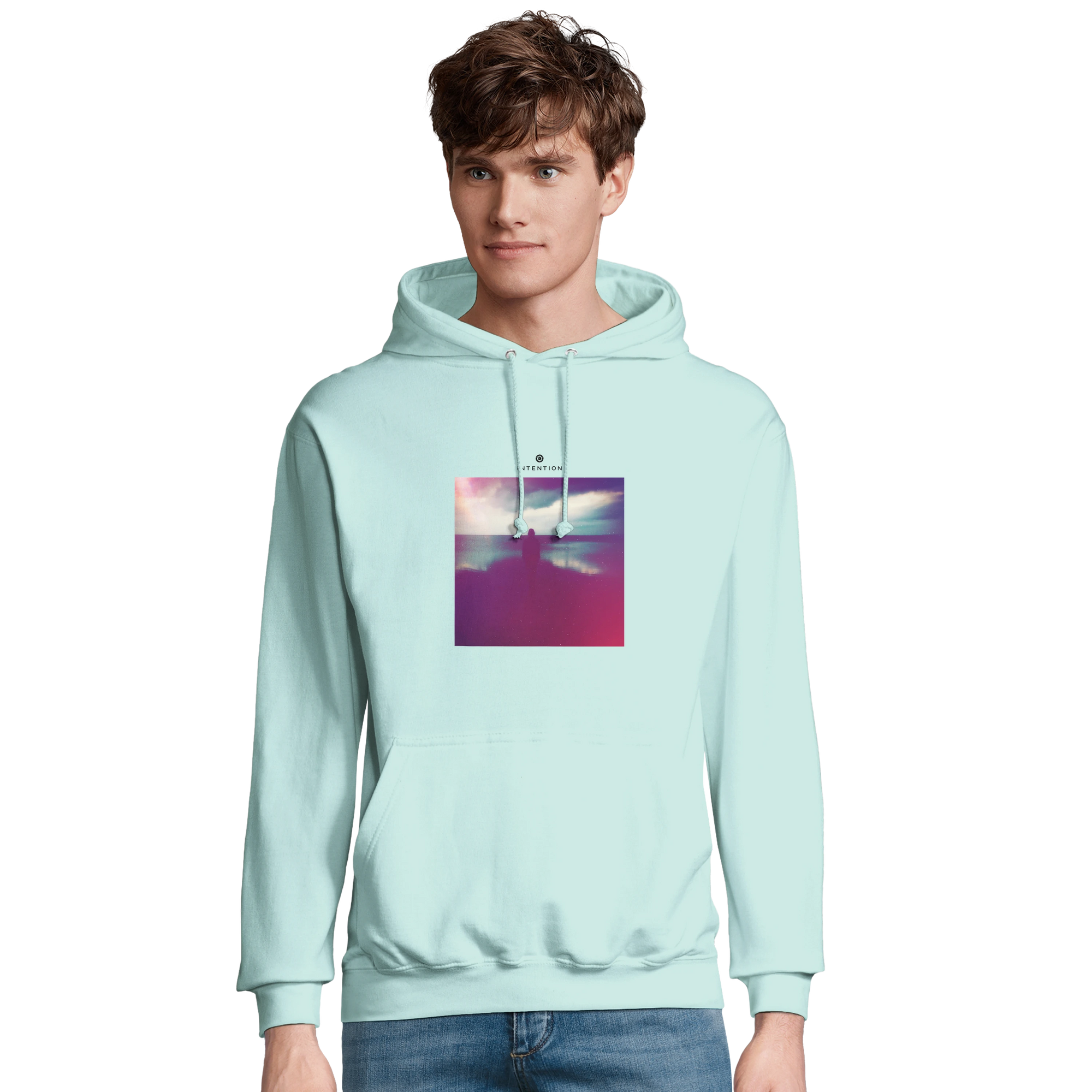 Serenity - "Indigo Sky" Hoodie arctic blue 3