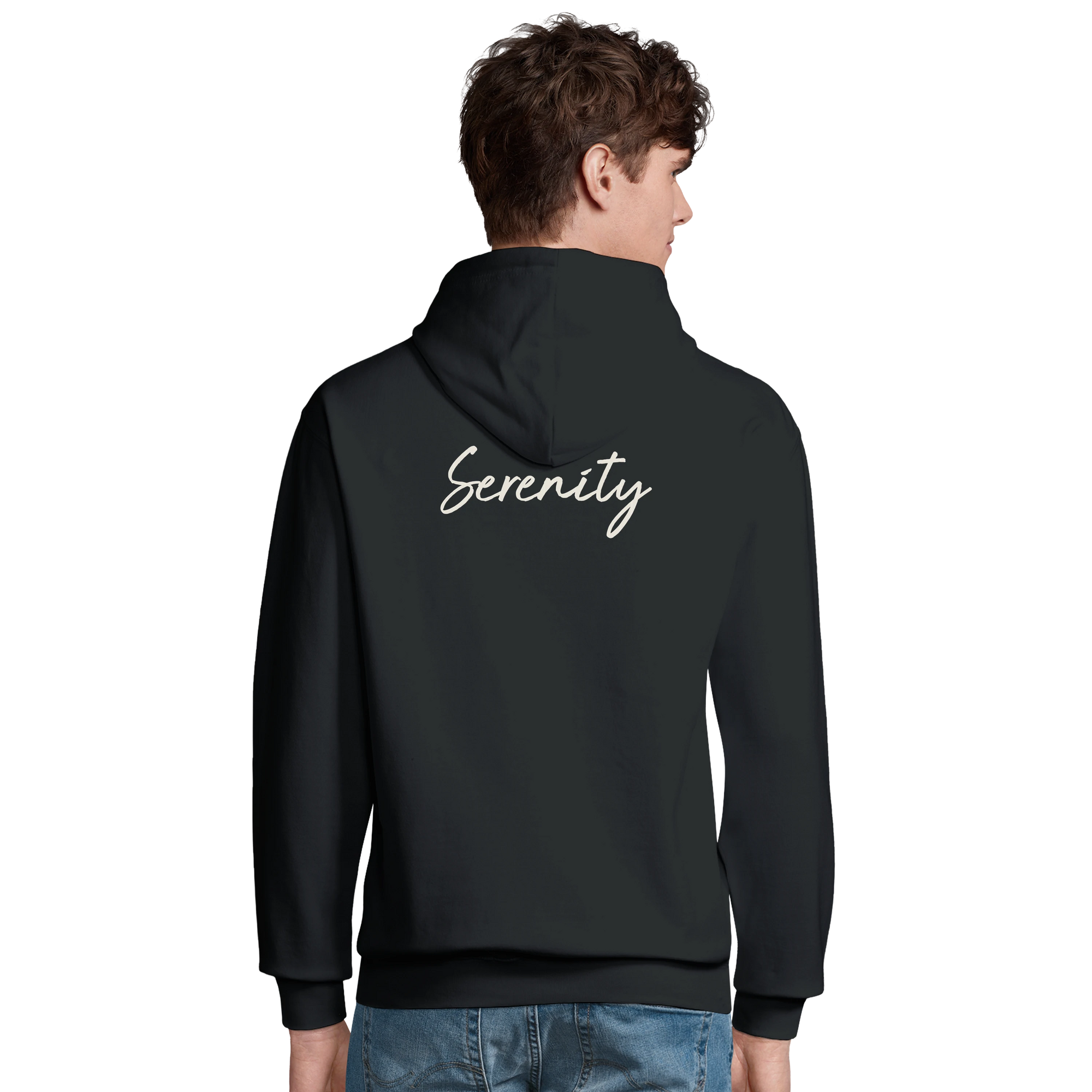 Serenity - "Indigo Sky" Hoodie Black 4