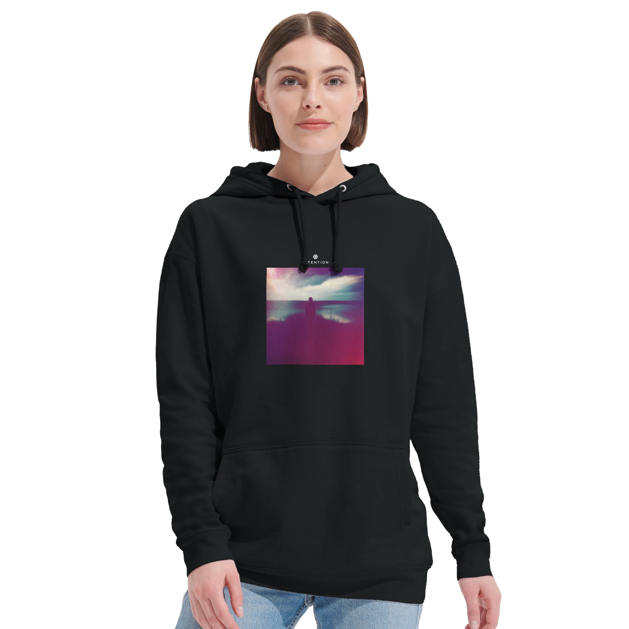 Serenity - "Indigo Sky" Hoodie Black 5