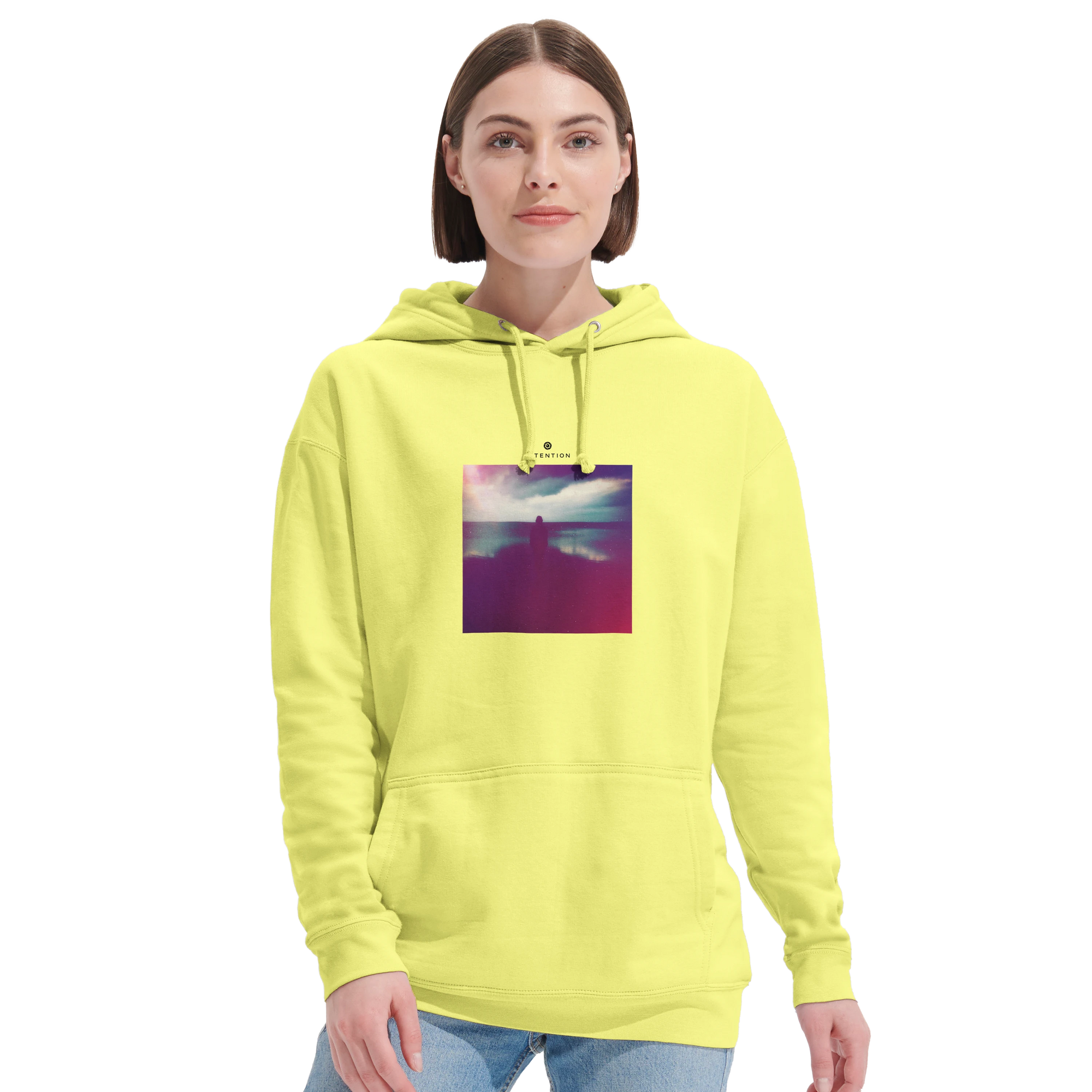Serenity - "Indigo Sky" Hoodie Light Yellow 5