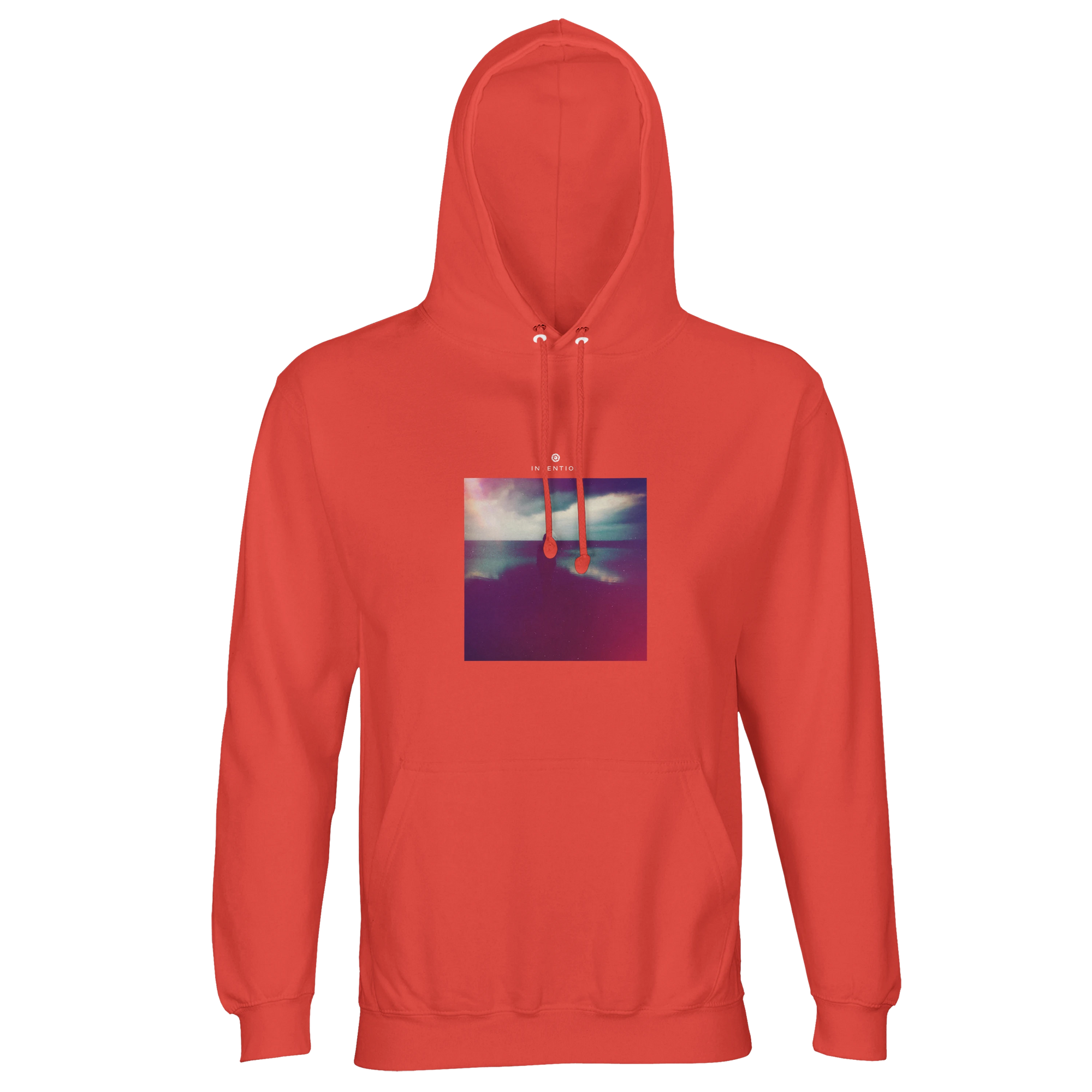 Serenity - "Indigo Sky" Hoodie pop orange 1