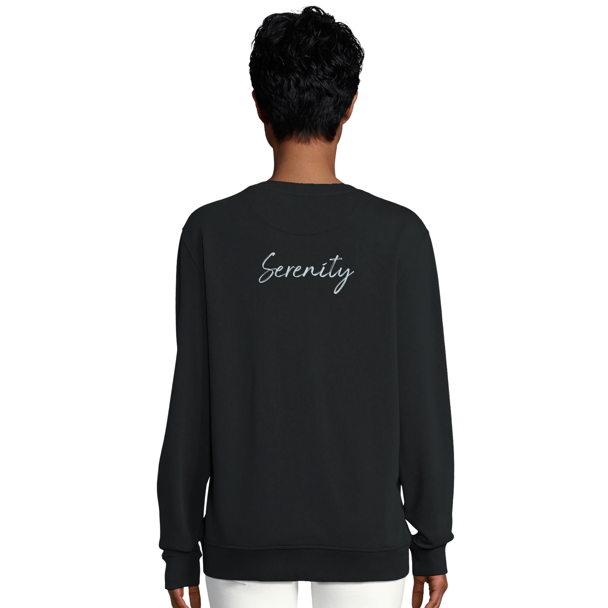 Serenity - "Indigo Sky" Sweatshirt Black XS 6