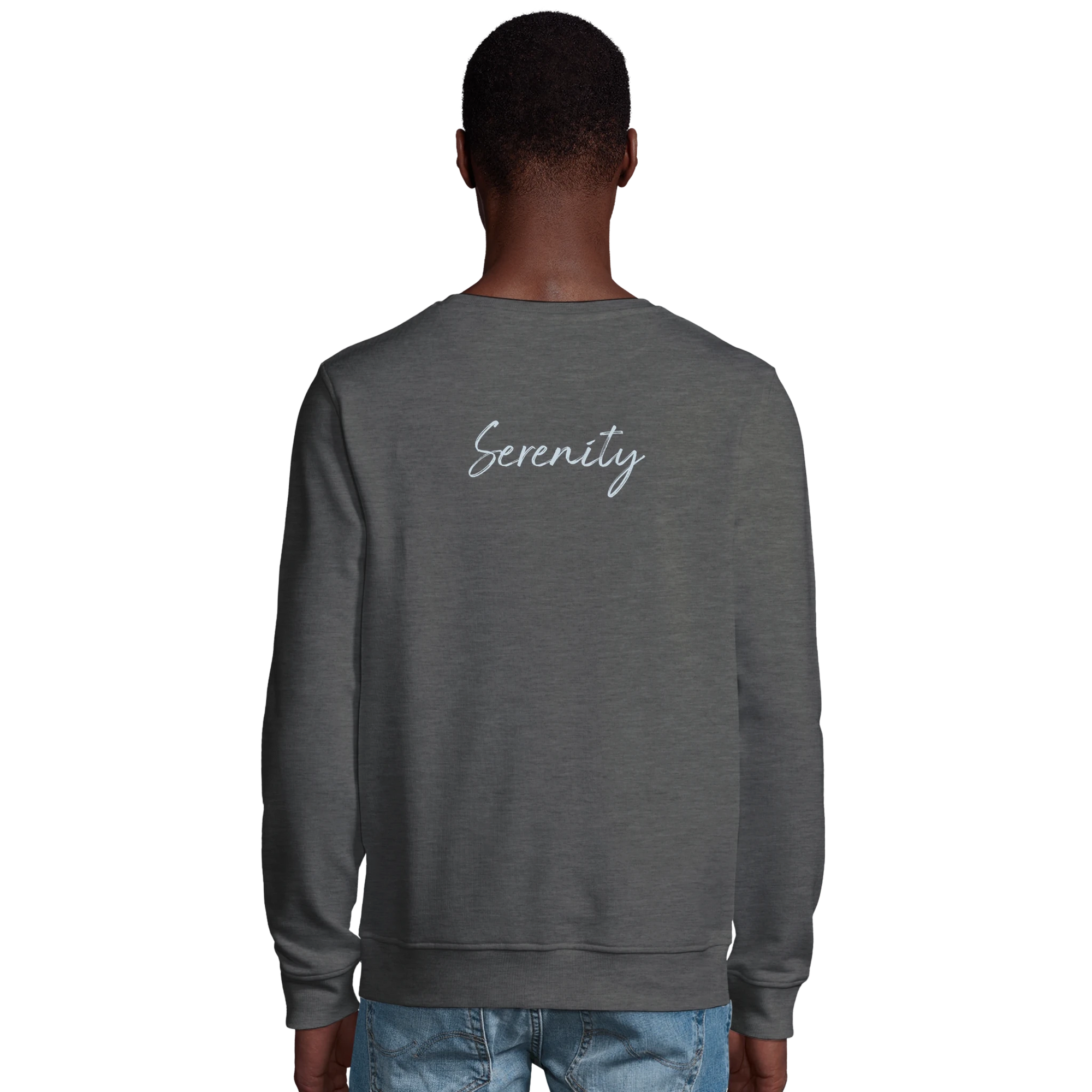 Serenity - "Indigo Sky" Sweatshirt Grey Melange XS 4