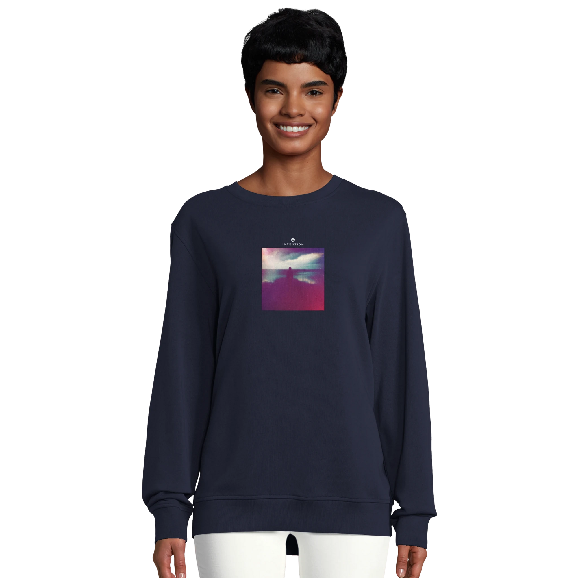 Serenity - "Indigo Sky" Sweatshirt Grey Melange XS 10