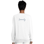 Serenity - "Indigo Sky" Sweatshirt White XS 5