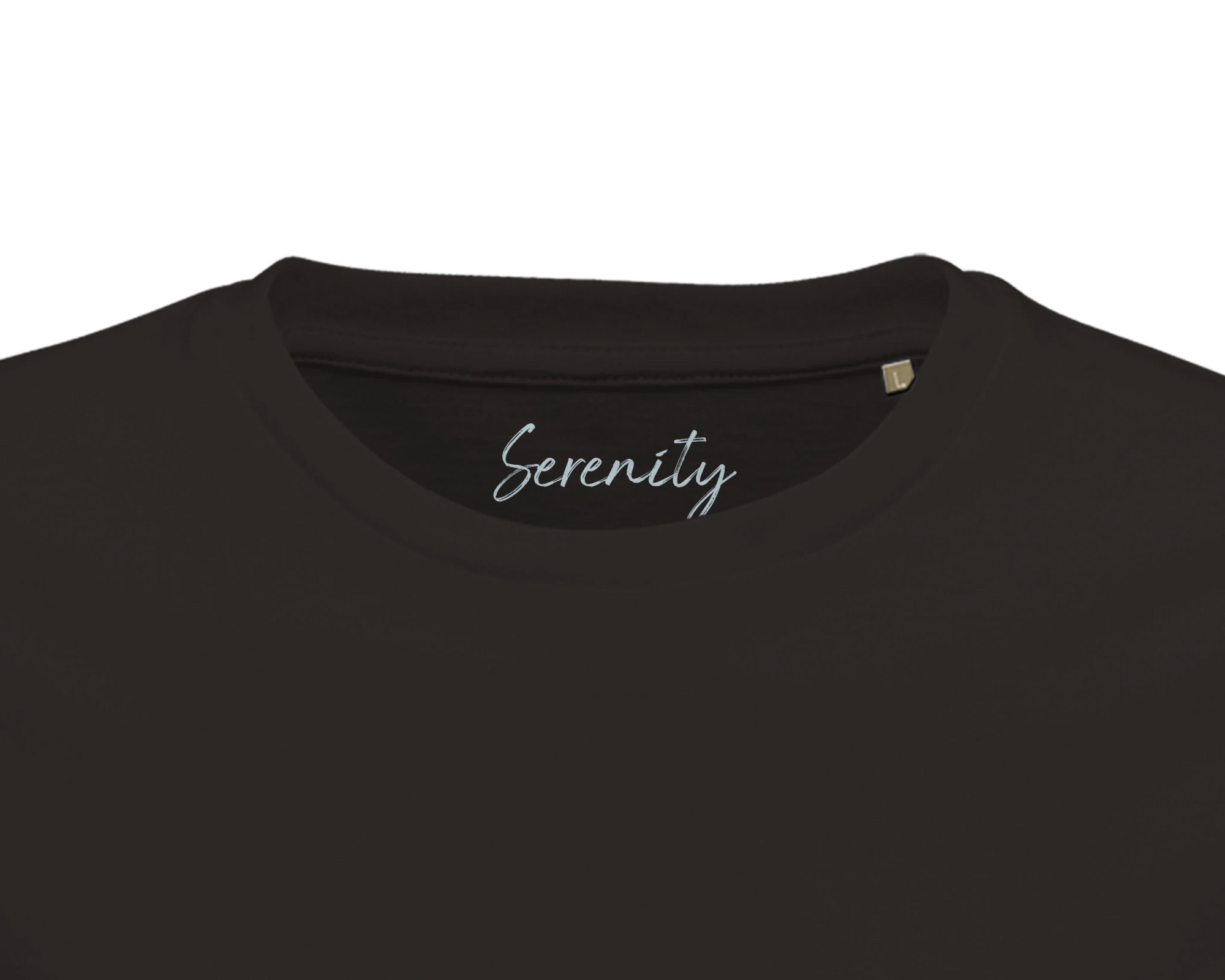 Serenity - "Indigo Sky" T-shirt Deep Black XS 2