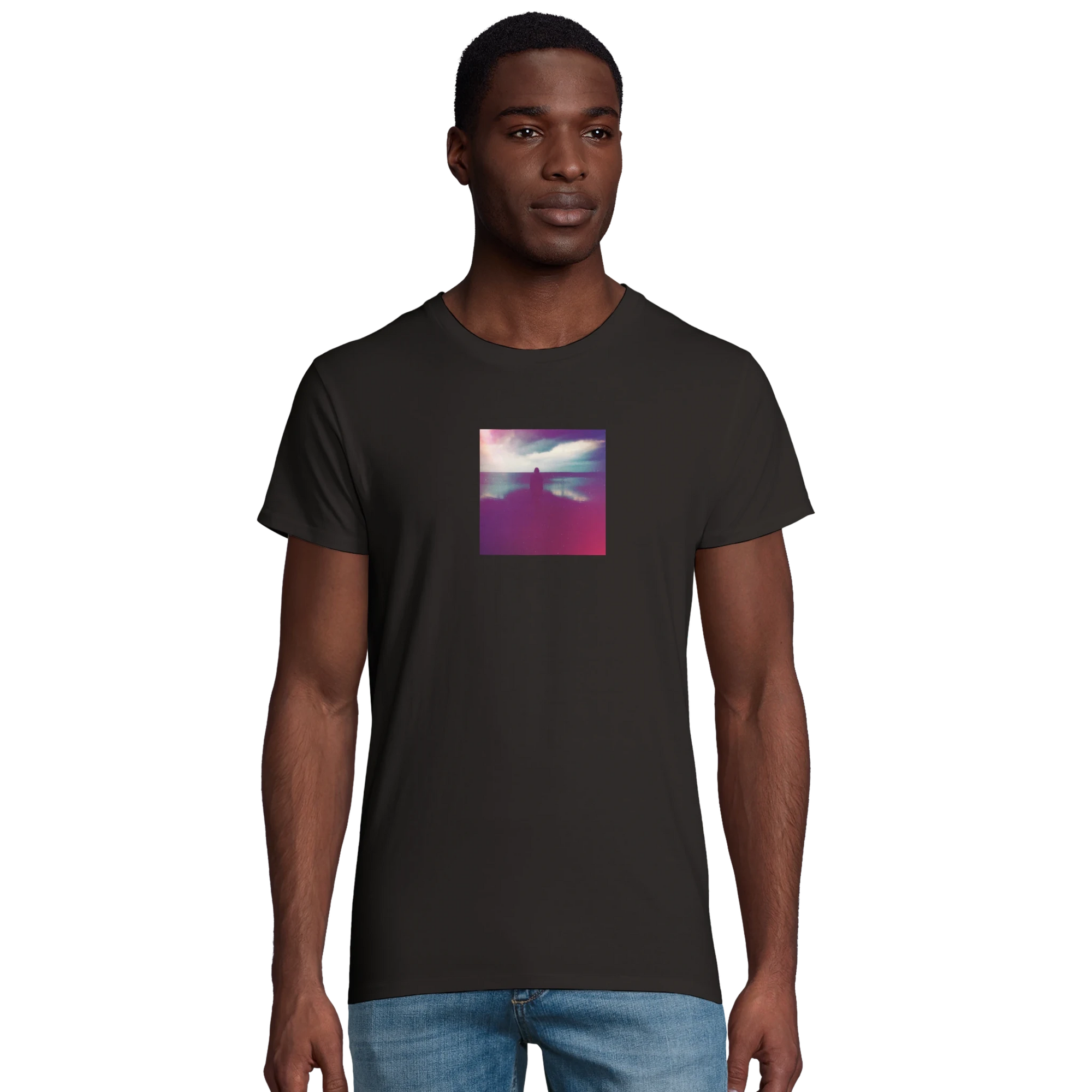 Serenity - "Indigo Sky" T-shirt Deep Black XS 4
