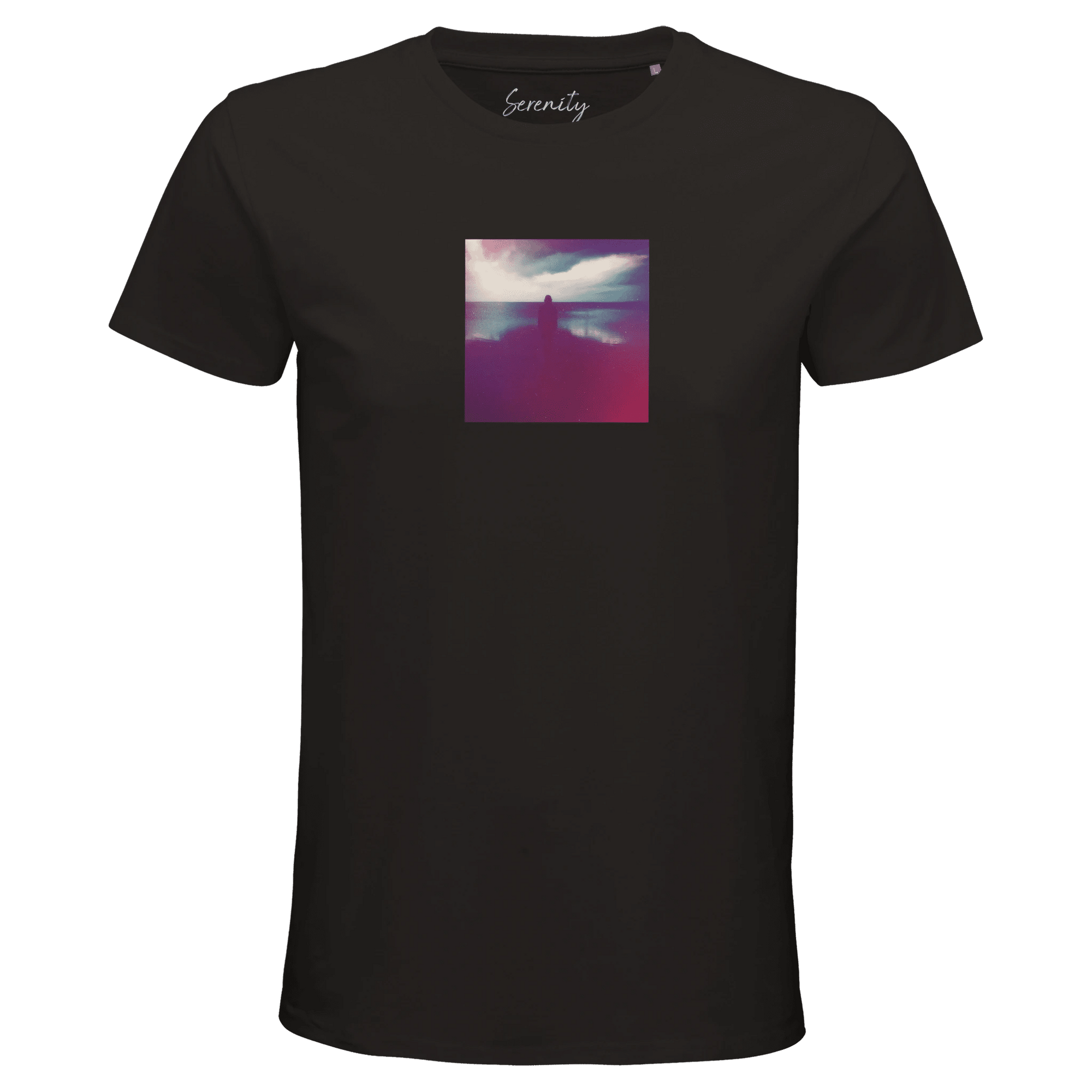 Serenity - "Indigo Sky" T-shirt Deep Black XS 1