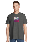 Serenity - "Indigo Sky" T-shirt Grey Melange XS 4