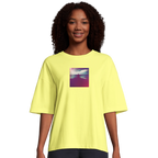 Serenity - "Indigo Sky" T-shirt Light Yellow XS 4