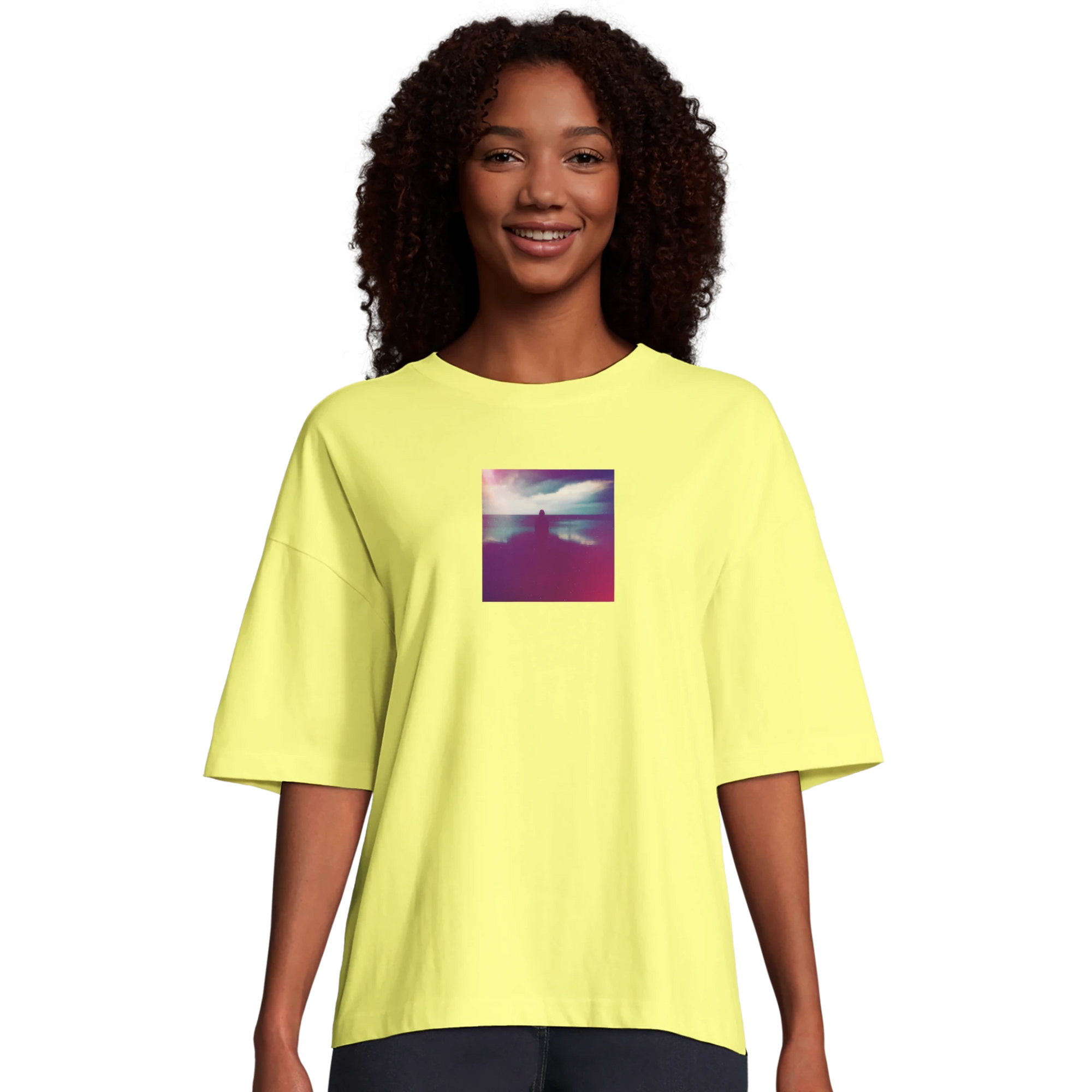 Serenity - "Indigo Sky" T-shirt Light Yellow XS 32