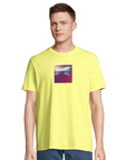 Serenity - "Indigo Sky" T-shirt Light Yellow XS 4