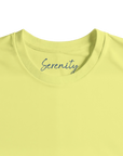 Serenity - "Indigo Sky" T-shirt Light Yellow XS 2