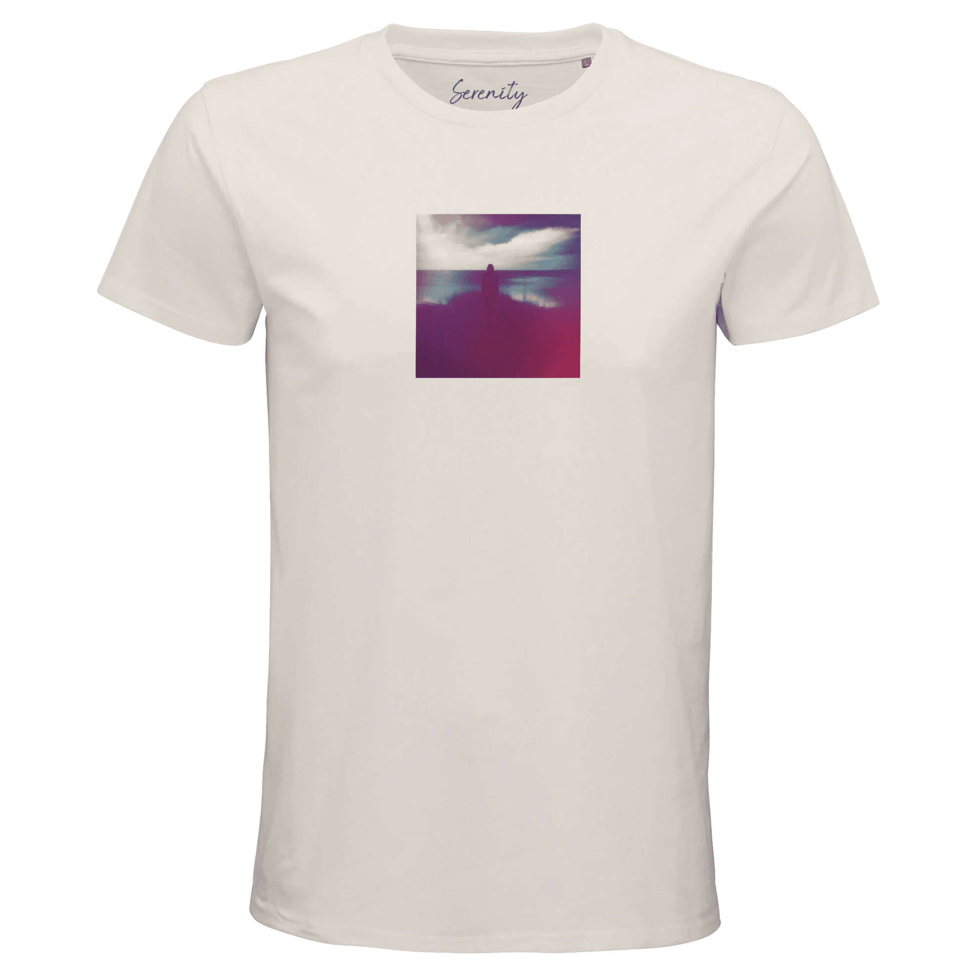 Serenity - "Indigo Sky" T-shirt Off White XS 1