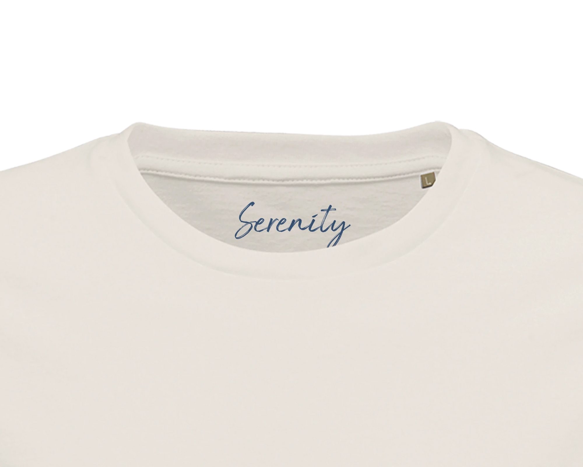 Serenity - "Indigo Sky" T-shirt Off White XS 2