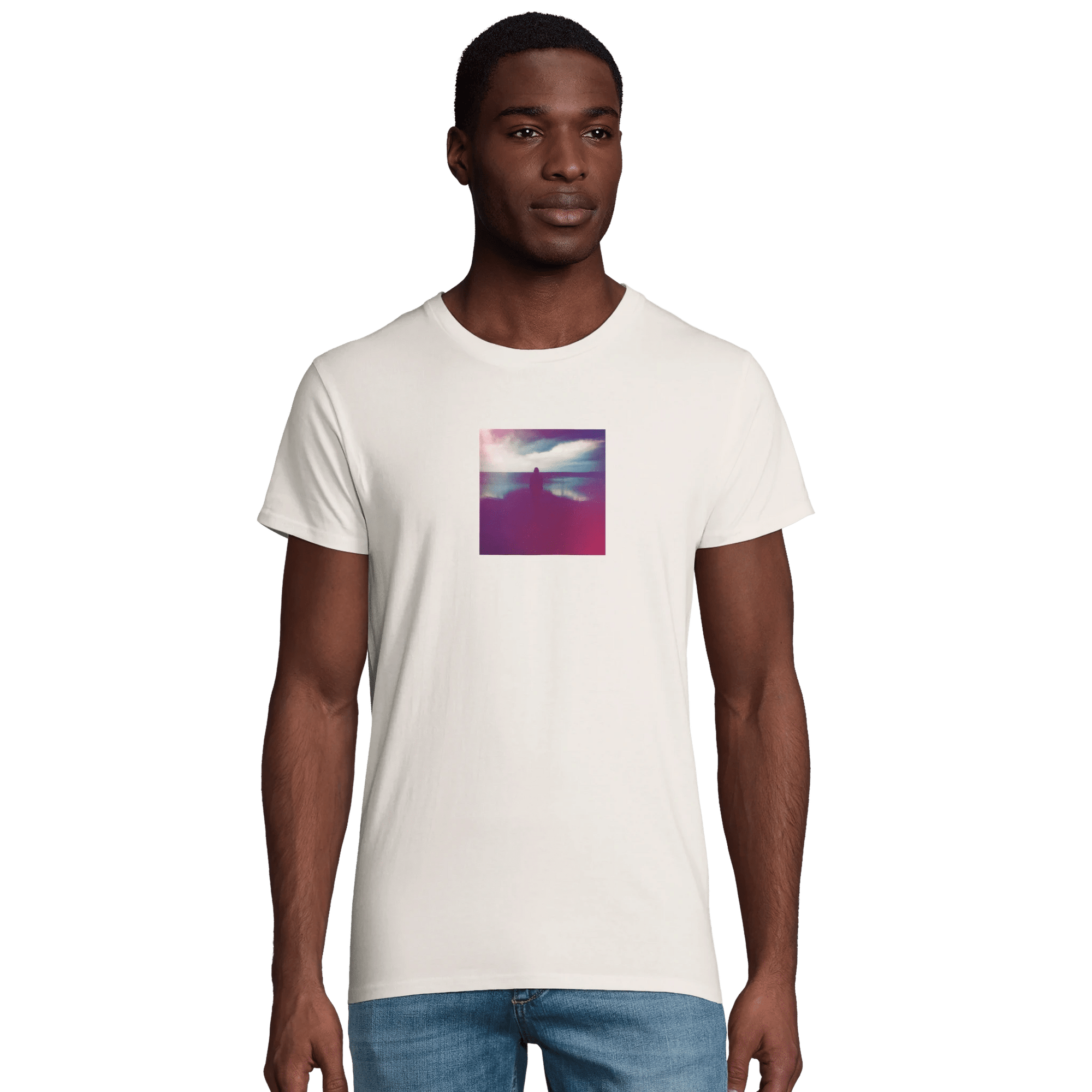 Serenity - "Indigo Sky" T-shirt Off White XS 4