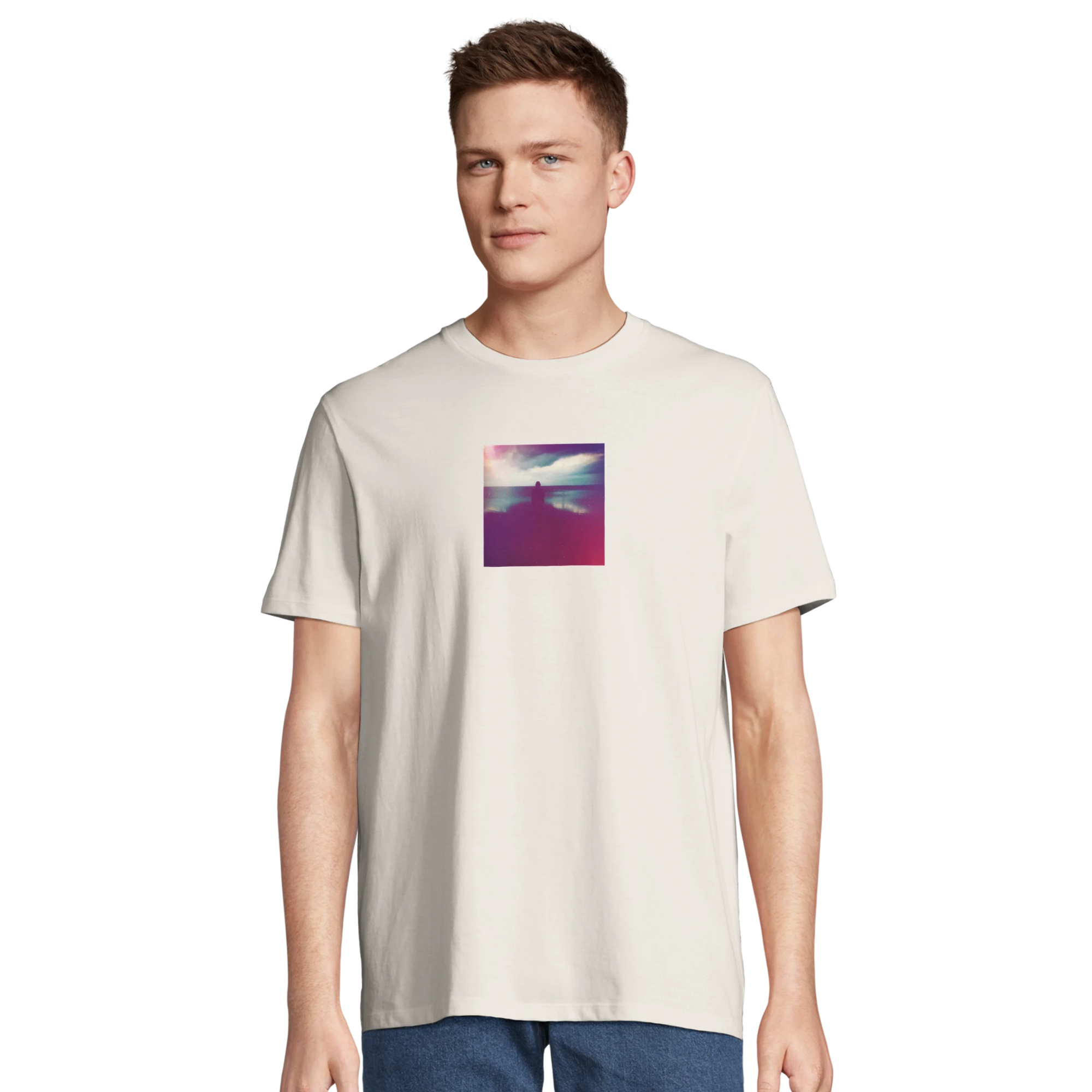Serenity - "Indigo Sky" T-shirt Off White XS 4