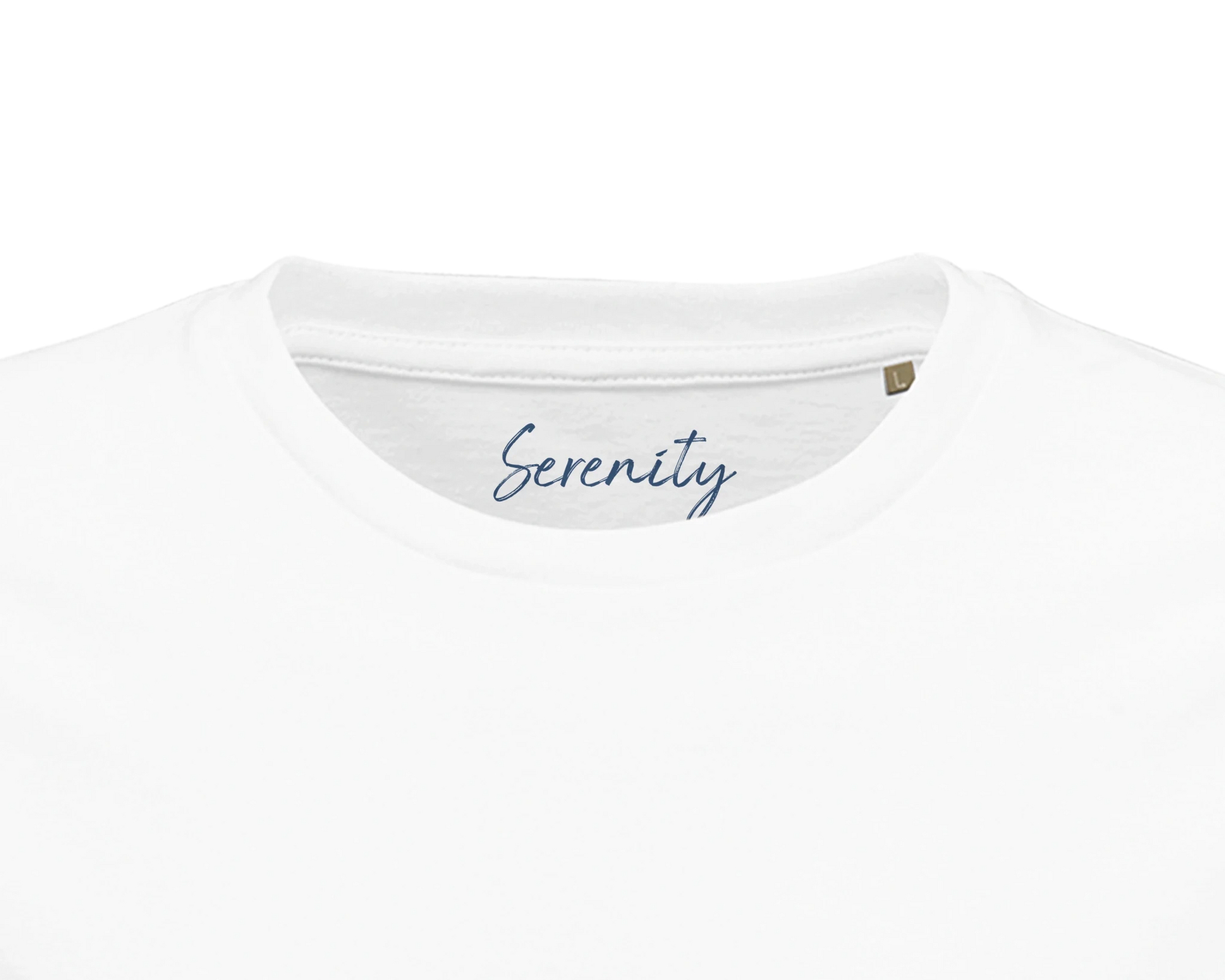 Serenity - "Indigo Sky" T-shirt White XS 2
