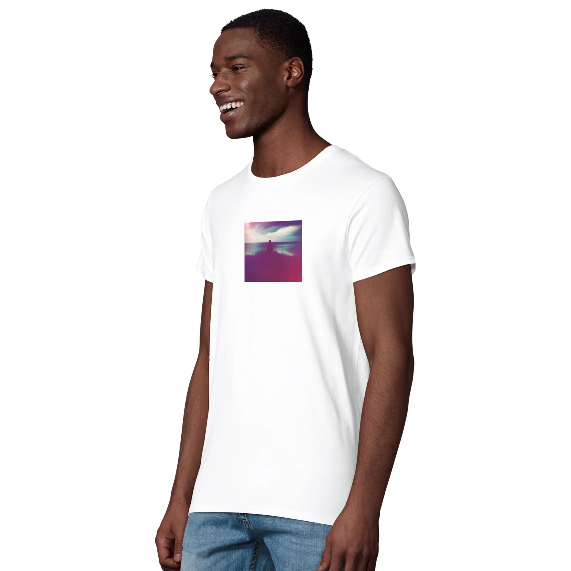 Serenity - "Indigo Sky" T-shirt White XS 6