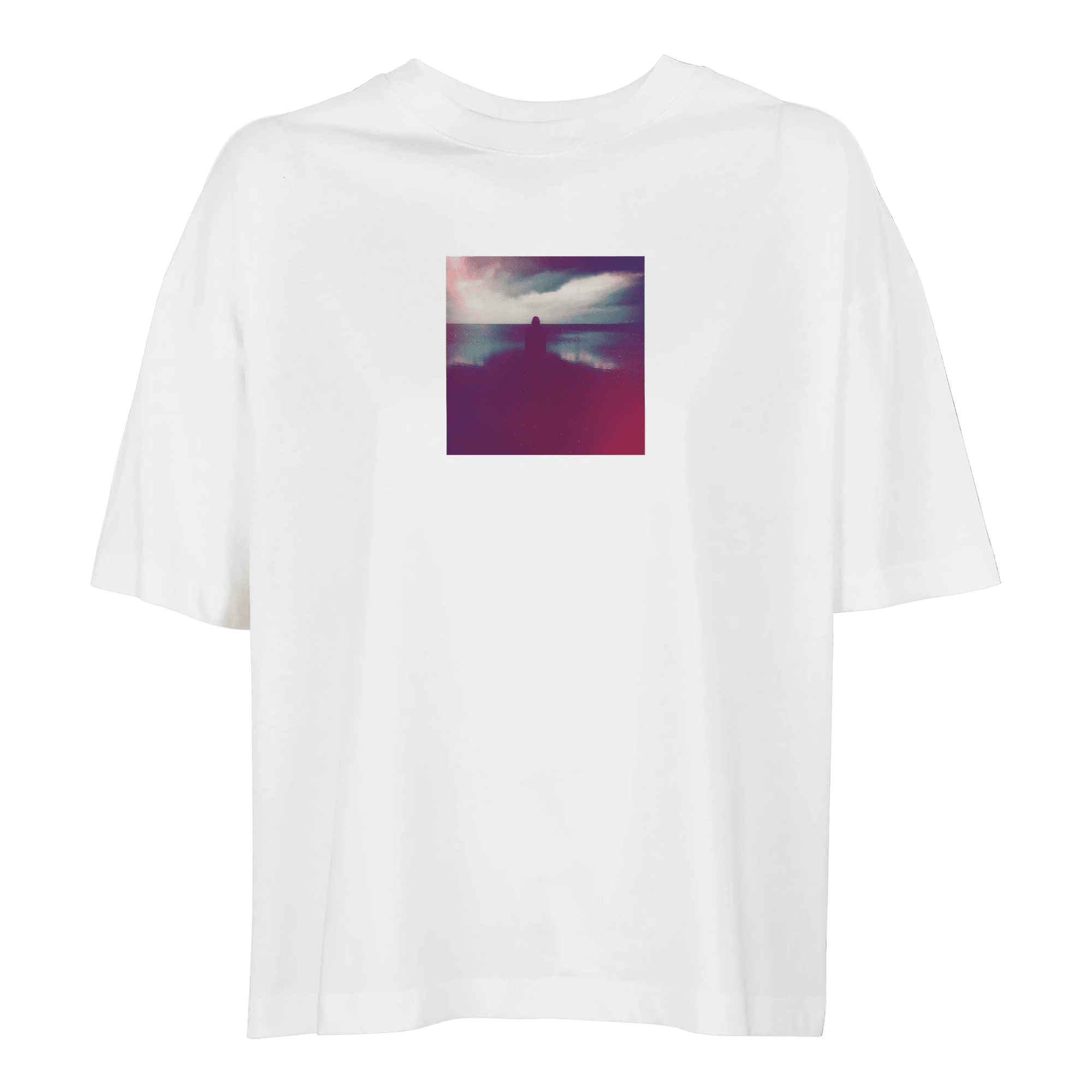 Serenity - "Indigo Sky" T-shirt White XS 4