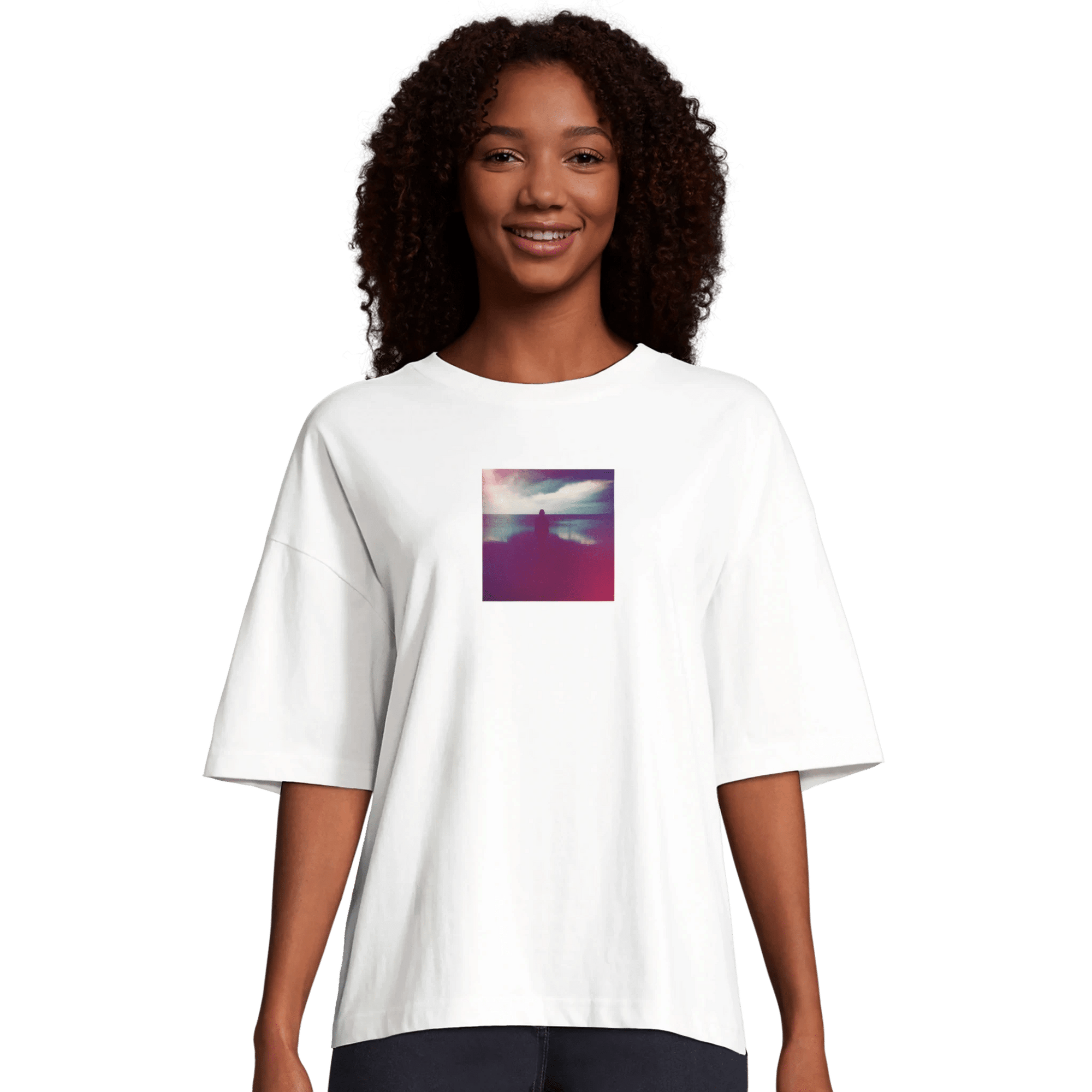 Serenity - "Indigo Sky" T-shirt White XS 7