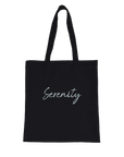 Serenity - "Indigo Sky" Tote Bag Black 2