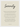 Serenity Word of Intention Framed print 21x29.7 cm / 8x12" White frame Linen paper