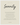 Serenity Word of Intention Framed print 40x50 cm / 16x20″ White frame Linen paper