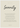 Serenity Word of Intention Framed print 50x70 cm / 20x28″ White frame Linen paper
