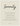 Serenity Word of Intention Framed print 60x80 cm / 24x32″ White frame Linen paper