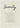 Serenity Word of Intention Framed print 70x100 cm / 28x40″ White frame Linen paper