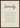Serenity Word of Intention Framed print A3 (29.7 x 42  cm) Dark wood frame Linen paper