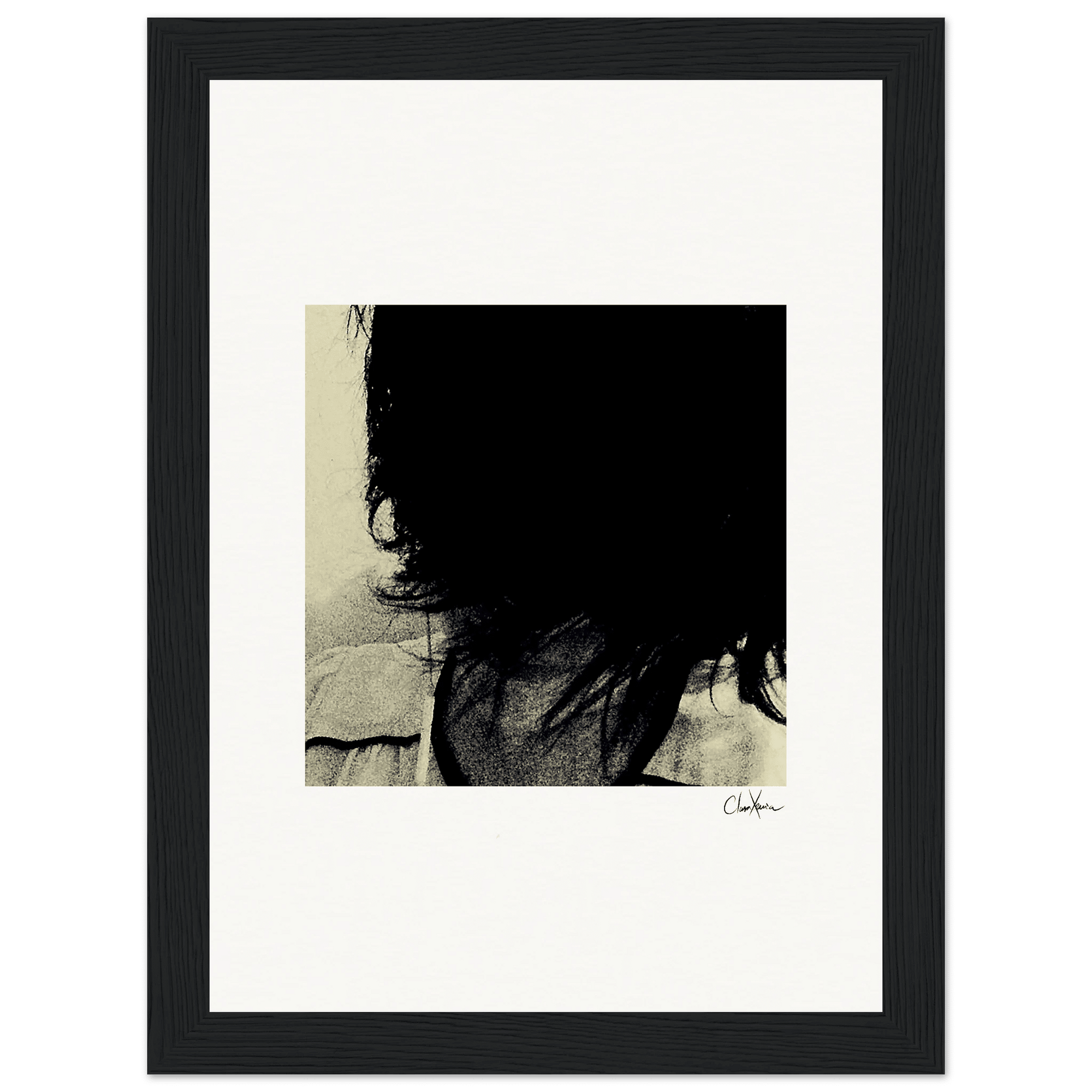 Shadow of Self Framed print 13x18 cm / 5x7″ Black frame 47