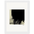 Shadow of Self Framed print 13x18 cm / 5x7″ White frame 7
