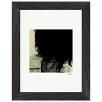 Shadow of Self Framed print 15x20 cm / 6x8″ Black frame 32